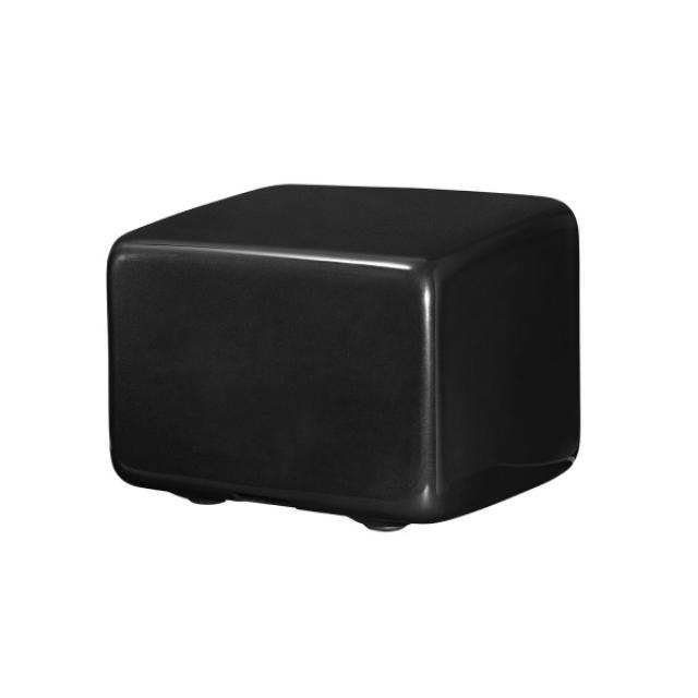 1x12” subwoofer, 600 W AES, 8 Ω, reflex, with fiberglass cabinet (black)