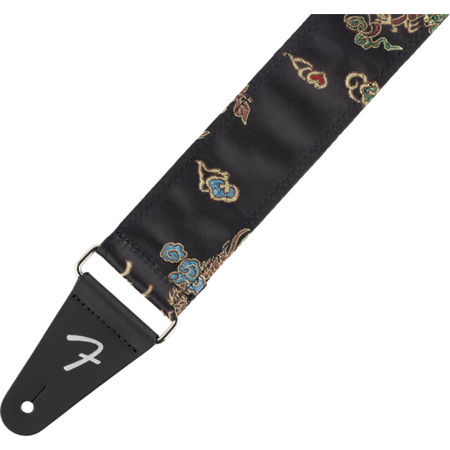 Tracolla Fender Satin Dragon Strap, Black 0990638050