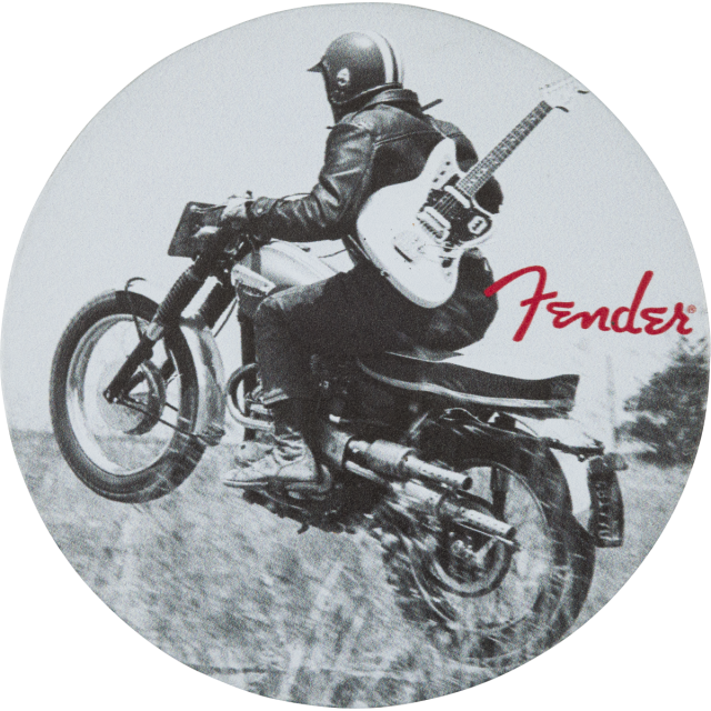 Set sottobicchieri  Fender™ Vintage Ads 4-Pk Coaster Set, Black and White