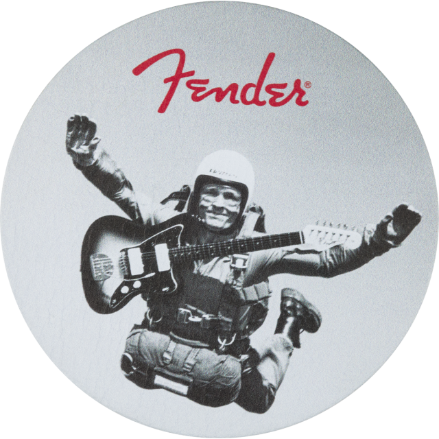 Set sottobicchieri  Fender™ Vintage Ads 4-Pk Coaster Set, Black and White