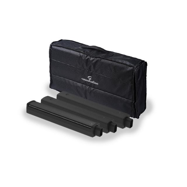 Sistema Audio Portatile a Colonna con DSP, Bluetooth, TWS e Batteria
