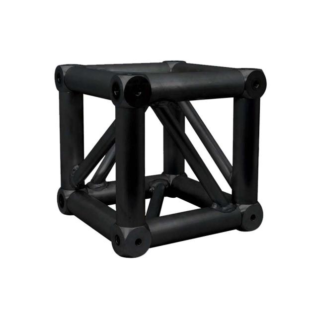 CUBO ANGOLARE PER TRALICCIO  DA 29 CM DI SERIE  P. NERO