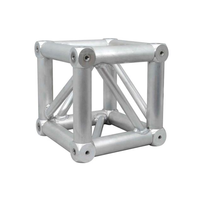 CUBO CORNER. 29 CM SQUARED  TRUSS. 29 P SERIES. SILVER