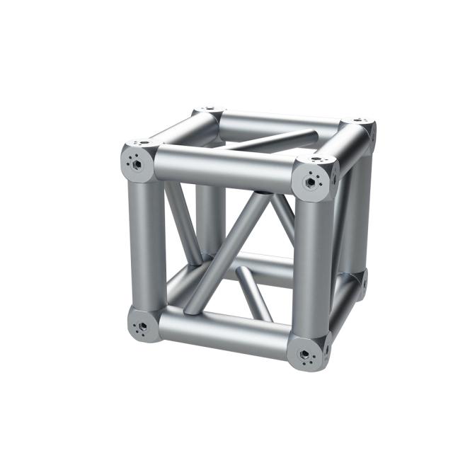 CUBO CORNER. 29 CM SQUARED  TRUSS. 29 P SERIES. SILVER