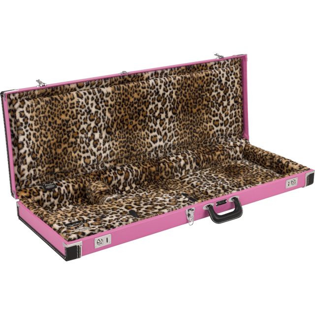 Astuccio  Joe Strummer per Strat/Tele, Pink Leopard