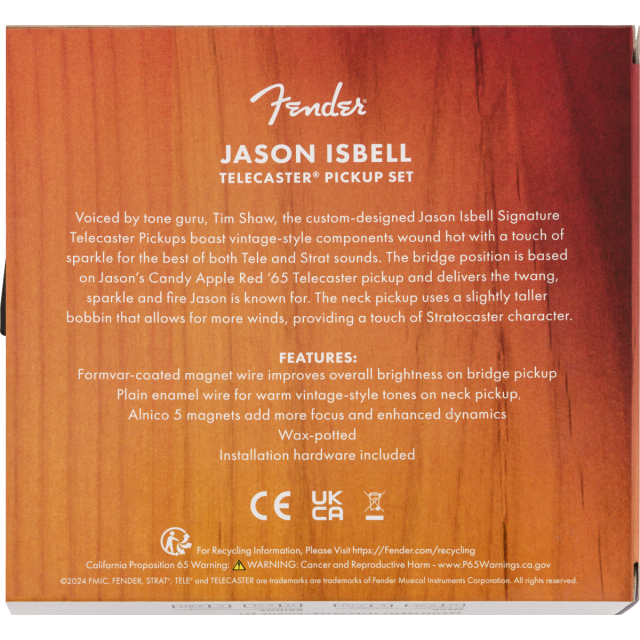 Jason Isbell Telecaster® Pickup Set