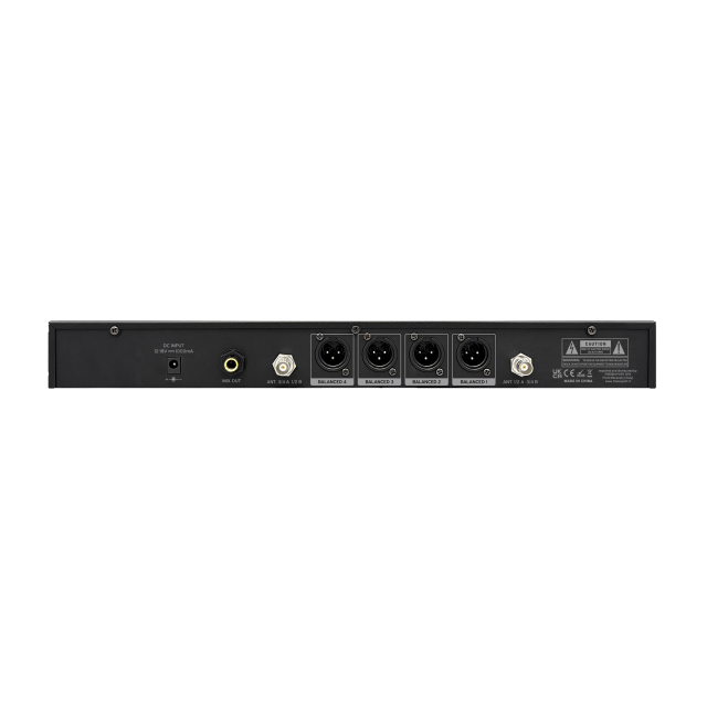 Verba-401 UHF True Diversity Wireless System con Autoscan - 4 mic a mano A1 (516-558 MHz)
