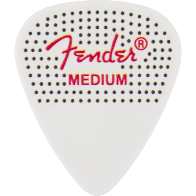 351 Dotted Celluloid Picks, 12-Pack, Medium