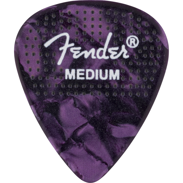351 Dotted Celluloid Picks, 12-Pack, Medium