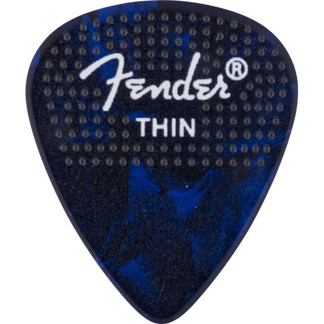 Plettri Fender 351 Dotted Celluloid Picks, 12-Pack, Thin 1980200100