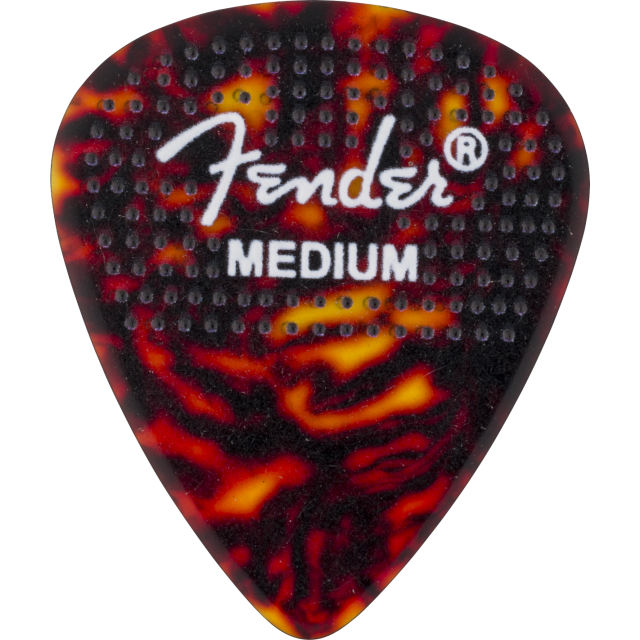 351 Dotted Celluloid Picks, 12-Pack, Medium