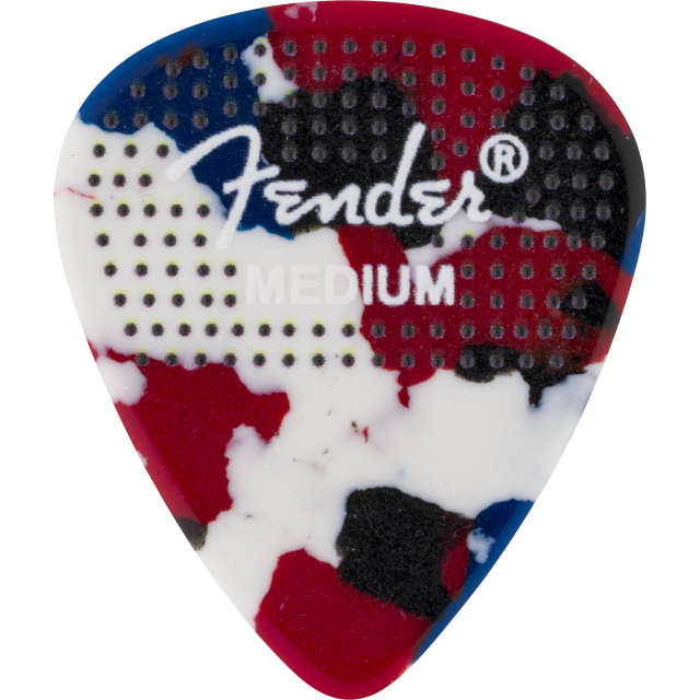 351 Dotted Celluloid Picks, 12-Pack, Medium