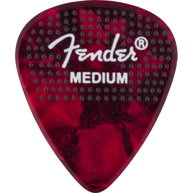 351 Dotted Celluloid Picks, 12-Pack, Medium