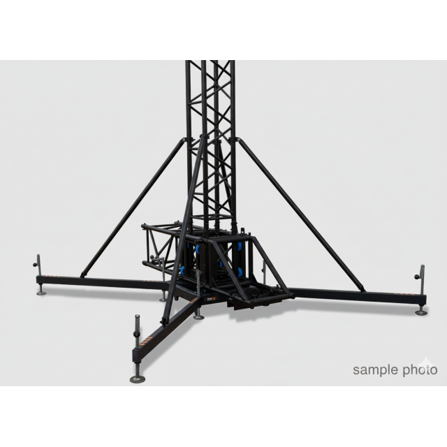Torre Strutturale 40x40 da 9M Nera 2000 KG (F70TGS149)