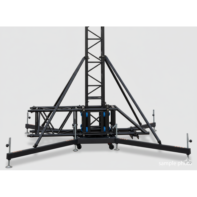 Torre Strutturale 40x40 da 9M Nera 2000 KG (F70TGS149)
