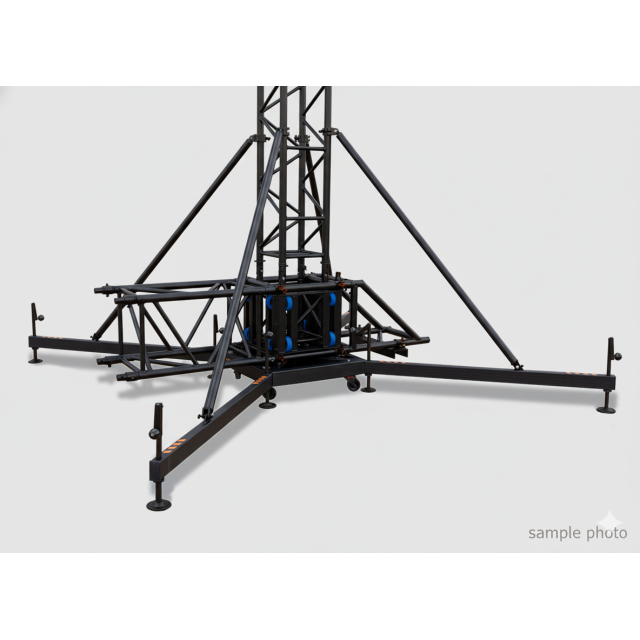Torre Strutturale 40x40 da 12M Nera 2000 KG (F70TGS142)