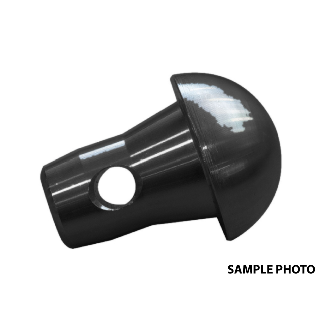 Half Cone Stopper black (CBC50ENDB)