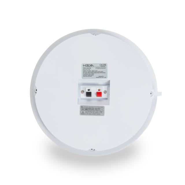 Altoparlante da Soffitto a 8" 40W 2 vie 70V/100V con Coperchio Posteriore