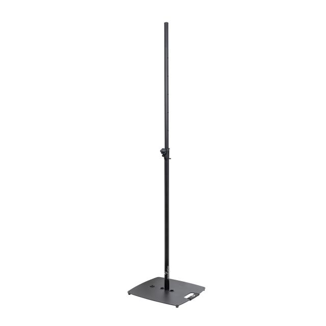 Supporto per speaker/proiettori di illuminazione con base quadrata in acciaio