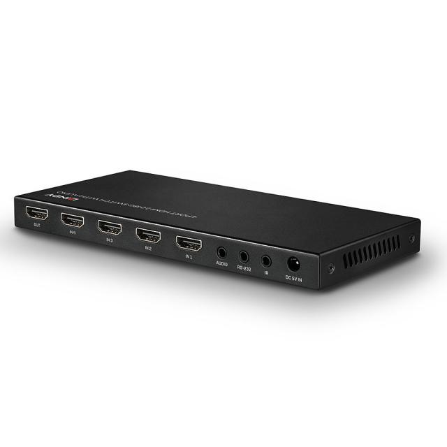 4 port HDMI 2.0 Switch with Audio Extractor