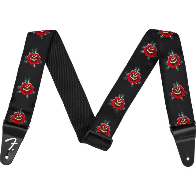 Tracolla Fender 2" rose strap, red 0990638015