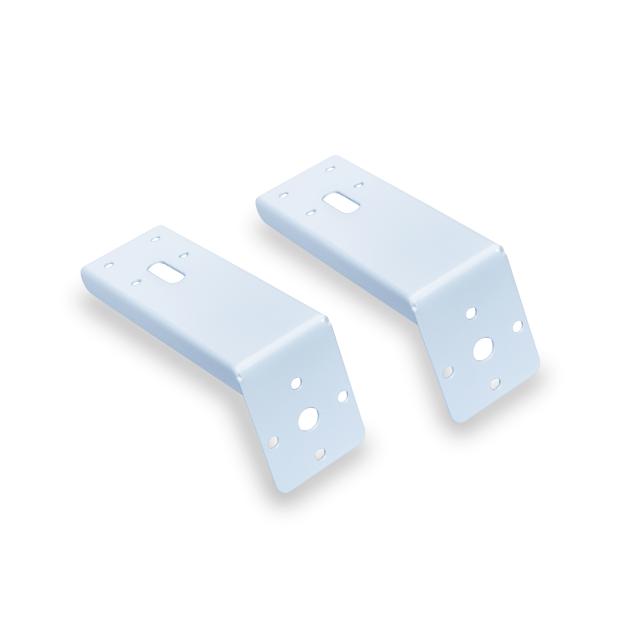 Coppia di proiettori full range da 2,5" con montaggio a parete (bianchi)