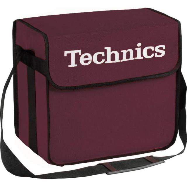 Borsa Porta Vinili da DJ (Capacità: 60 dischi - Colore Bordeaux)