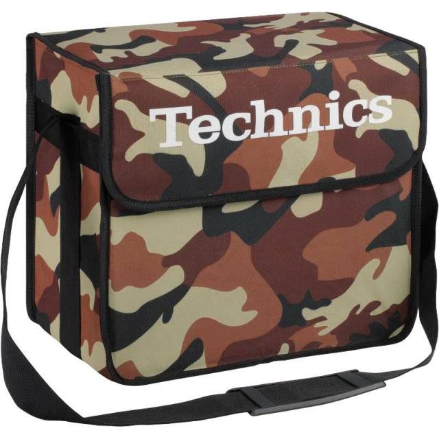 Borsa Porta Vinili da DJ (Capacità: 60 dischi - Colore Marrone Mimetico)
