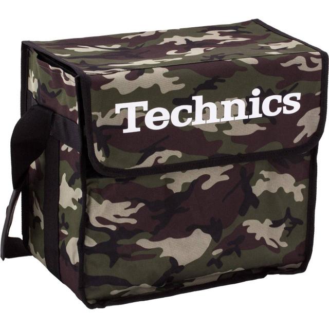 Borsa Porta Vinili da DJ (Capacità: 60 dischi - Colore Verde Mimetico)