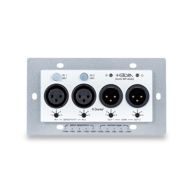 2x Input & 2x Output Analogue XLR to Dante® Converter