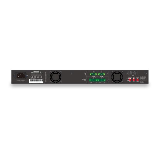2x240W 70/100V & 4-16ohm Class-D Power Amplifier