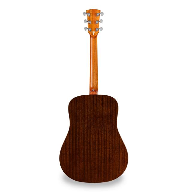 Dreadnought acoustic guitar with mahogany armrest (Glossy version)