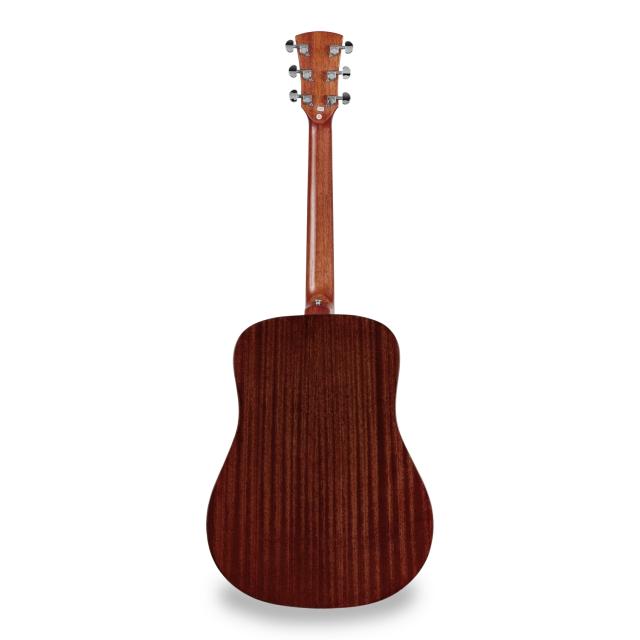 Dreadnought acoustic guitar with mahogany armrest (Glossy version)