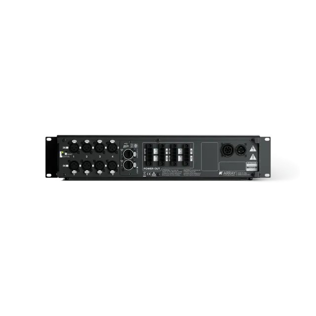 8x2500W @ 4 Ohm Class-D Amplifier, Integrated DSP, IEB Pro, osKar+, 8 Dante Input Channel Enabled 