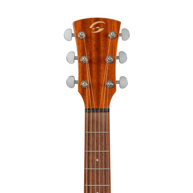 Dreadnought acoustic guitar with mahogany armrest (Glossy version)