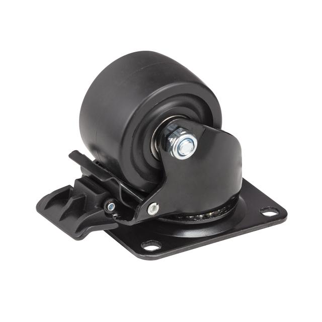 75mm High-Load Wheel with Roller Bearing and Brake