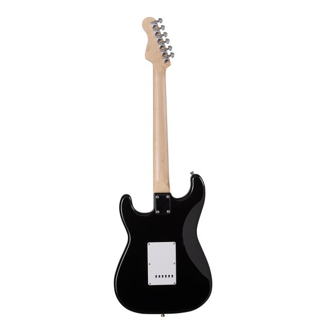 Double cutaway electric guitar with 2 single coils + splittable humbucker and self-locking tuners (Wilkinson equipped, eco-rosewood fretboard)