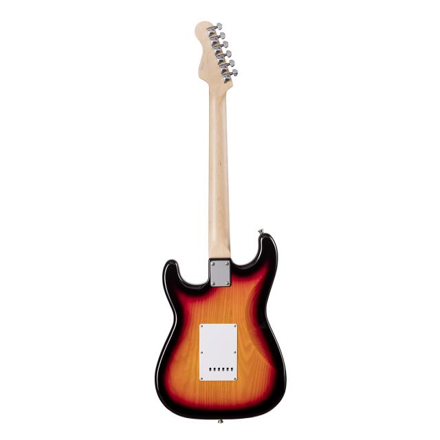Double cutaway electric guitar with 2 single coils + splittable humbucker and self-locking tuners (Wilkinson equipped, maple fretboard)