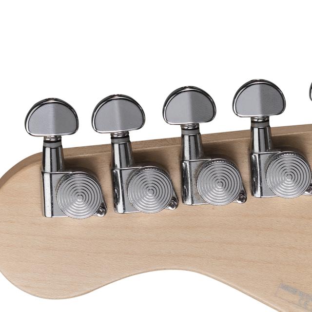 Double cutaway electric guitar with 2 single coils + splittable humbucker and self-locking tuners (Wilkinson equipped, maple fretboard)