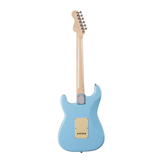 Chitarra elettrica double cutaway con 3 single coil e meccaniche vintage (equipaggiata Wilkinson, tastiera eco-rosewood)