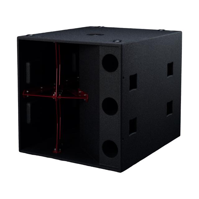 Subwoofer bandpass a camera risonante con singolo driver da 21", 8 Ω, 2000 W
