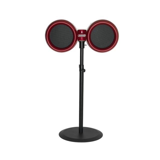 Passive coaxial speaker with twin 10" woofers (red)