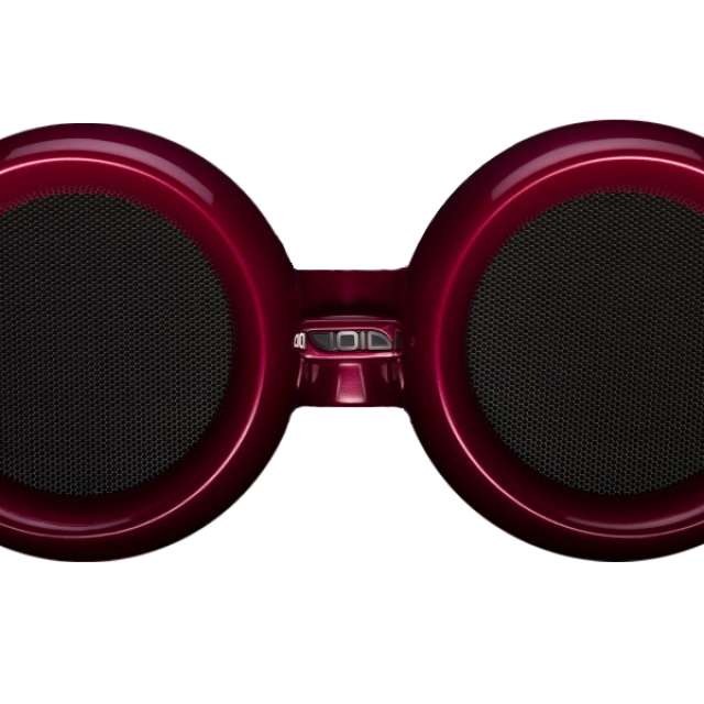 Passive coaxial speaker with twin 10" woofers (red)