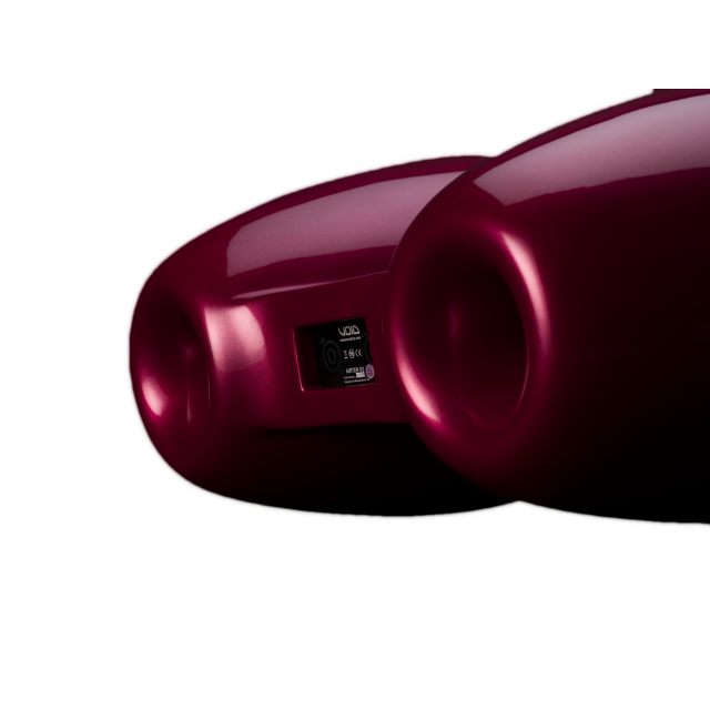 Passive coaxial speaker with twin 10" woofers (red)