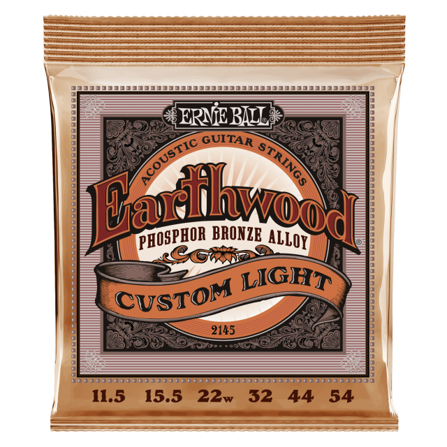 Earthwood Acoustic Phospore bronze -Custom Light