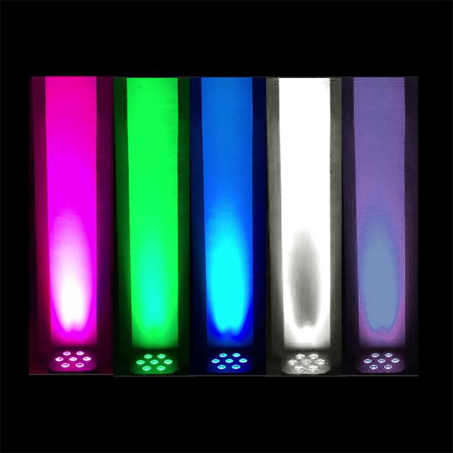 7x10W RGBW+AV 6IN1 PAR Light with Remote Control