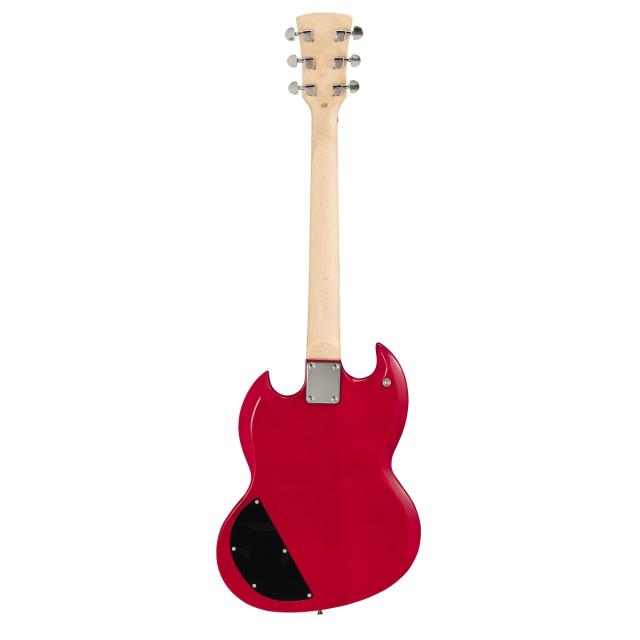Chitarra elettrica double cutaway con 2 humbucker