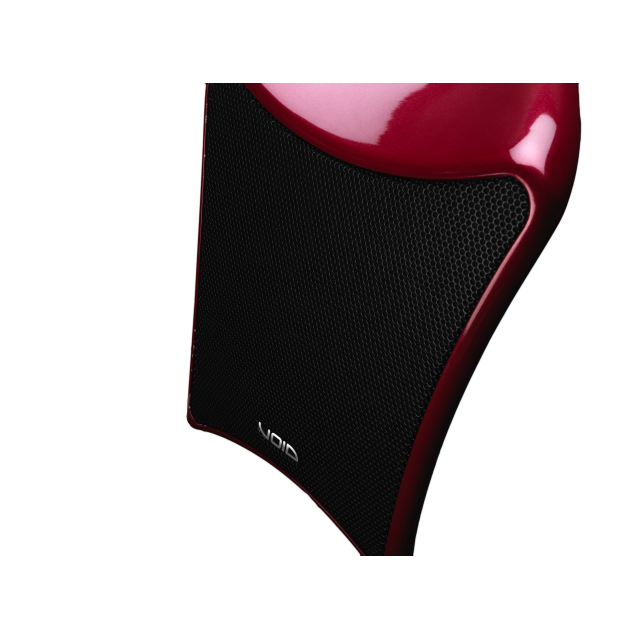 8” two-way passive speaker with coaxial waveguide and fiberglass cabinet (red)