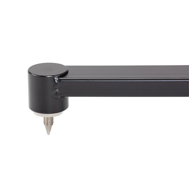 Studio monitor adjustable stand with foldable base
