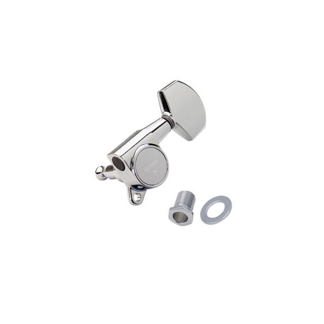 Meccaniche per Chitarra Elettrica e Acustica, L3+R3, Cromata